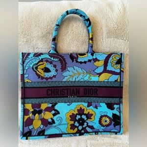 AUTHENTIC Large Christian Dior Book Tote